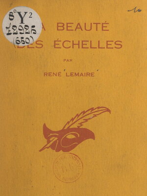 cover image of La beauté des échelles